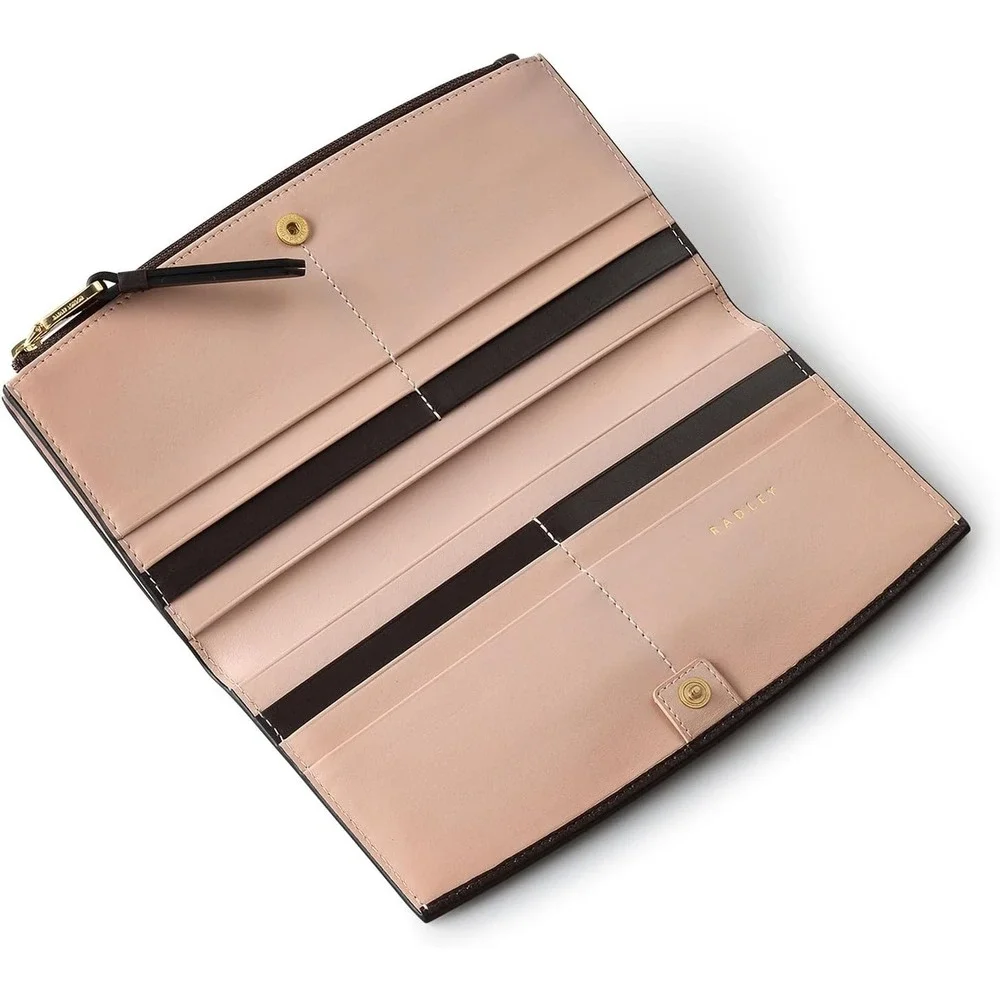 Radley Women's Bridgewater 2.0‎ Bifold Wallet – Large Leather Check Print